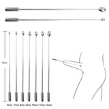 IKOKY Horse Eye Stimulation Metal Urethral Catheter Adult Products Sex Toys for Men Male Urethral Dilator Penis Plug Sounding