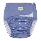 Goodbum Adult Cloth Diapers Reusable The Elderly Washable Diapers Breathable Incontinence Pants  Pure Color The Adjustable