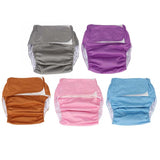 Reusable Adult Diaper Waterproof Washable Reusable Adult Elderly Cloth Diapers  Pocket Nappies Adjustable