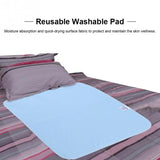 2pcs Reusable Incontinence Bed Pads 4 Layers Washable Pad Absorbent Pad For Adults Incontinence Pad Baby Bedwetting 45 * 60cm