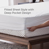 All Size Smooth Waterproof Mattress Protector For Box Spring Mattress Cover Bed Bug Proof Hypoallergenic Mattress Pad Cover