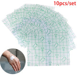 2019 Hot Sale 10Pcs Waterproof Transparent Stretch Adhesive Bandage Gauze Hypoallergenic  Adhesive Wound Dressing Cover