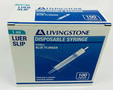 LIV Syringe 1ml 3ml 5ml 10ml 20ml 30ml 50ml 60ml Luer Slip / Lock / Catheter Tip