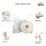 Tynor™Waterproof Seal Adult Leg Cast Bandage Wound Bath Protector Cover Reusable