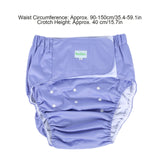 Nappy Reusable Elderly Adult Diaper Adjustable Washable Care Pants Incontinence