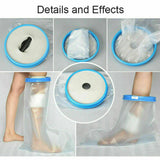 Waterproof Cast Bandage Protector Wound Fracture Leg Arm Cover for Shower Adult