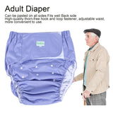 Nappy Reusable Elderly Adult Diaper Adjustable Washable Care Pants Incontinence