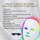 LED Light Photon Face Mask Rejuvenation Skin Facial Wrinkle Therapy 7 Colour