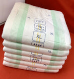 Tena Slip Super XL Sample. X 6 Nappies. Adult Diaper.