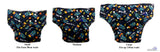 XL Cloth Nappy Child Teenager Adult Incontinence waterproof DARK BLUE