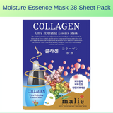 28x Moisture Essence Face Mask Pack Sheet Facial Skin Care Korea Beauty Cosmetic