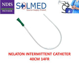 INTERMITTENT SELF CATHETERS MALE / FEMALE STERILE NELATON BLADDER CATHETER TUBE