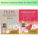 28x Moisture Essence Face Mask Pack Sheet Facial Skin Care Korea Beauty Cosmetic