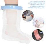 Wound Protector Leg Cast Cover Waterproof Foot Ankle Child Kid Leg Shower Bath