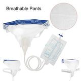 Female/Male Incontinence Pee Urine SILICONE Collector With Catheter & Urine Bags