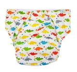 Adult Cloth Nappy Child Teen Incontinence waterproof adjustable Minky Dinosaurs