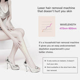 999999 Laser IPL Permanent Hair Removal Remover Face Body Leg Skin - Unisex