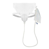 Female/Male Incontinence Pee Urine SILICONE Collector With Catheter & Urine Bags