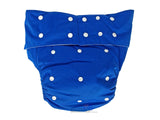 XL Cloth Nappy Child Teenager Adult Incontinence waterproof DARK BLUE