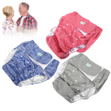 Nappy Reusable Elderly Adult Diaper Adjustable Washable Care Pants Incontinence