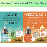 28x Moisture Essence Face Mask Pack Sheet Facial Skin Care Korea Beauty Cosmetic