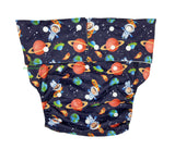 Adult Cloth Nappy Child Teen Incontinence waterproof adjustable Space Astronaut